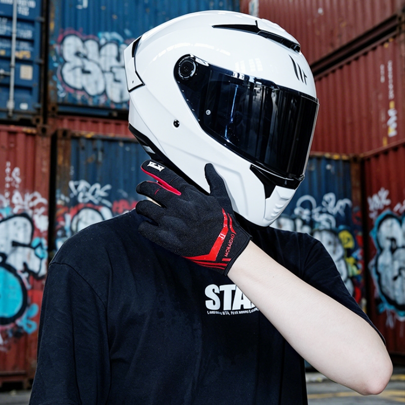 Motorcycle Gear Urban - قفازات دراجات نارية صيفية شبكية قابلة