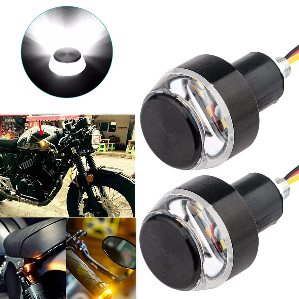 Motorcycle Gear Yellow - مصباح إشارة انعطاف LED للدراجات النارية