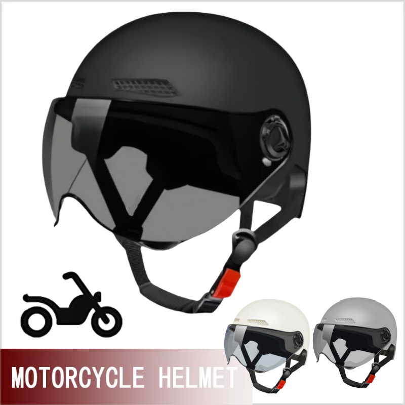 Motorcycle Gear Urban - خوذة دراجة كهربائية معتمدة 3C للبالغين،