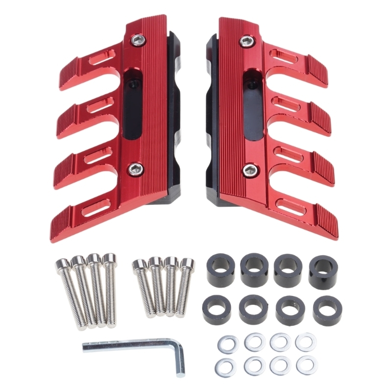 Motorcycle Gear Urban - M68B 2PCS تعزيز المصدات الأمامية للدراجة