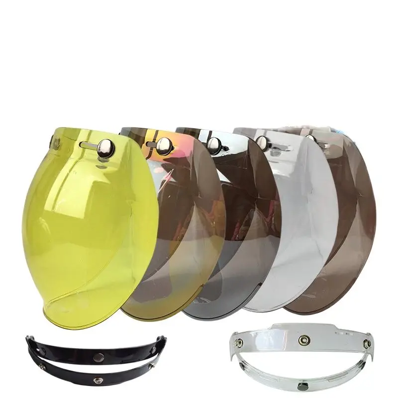 Motorcycle Gear Yellow - اللون الأصفر دراجة نارية خوذة قناع