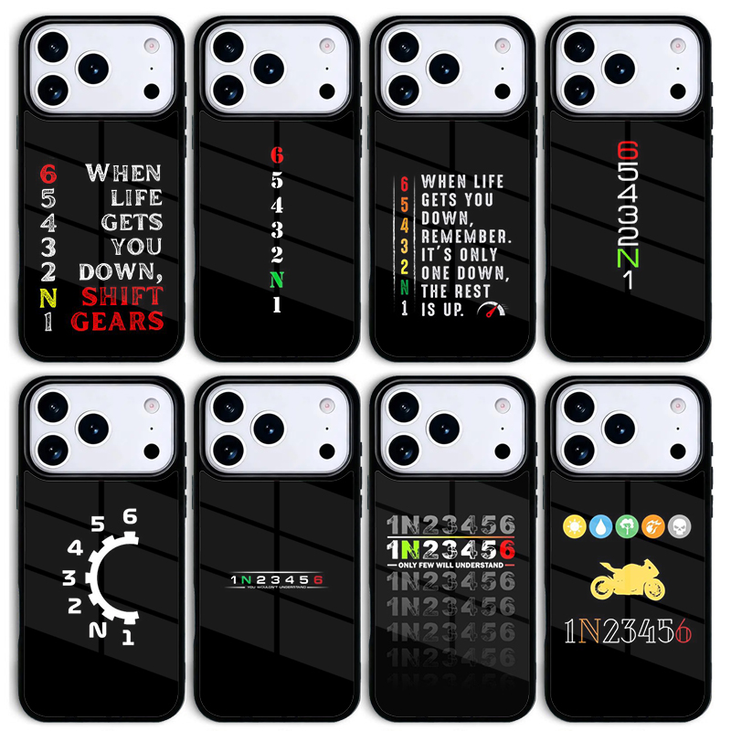 Motorcycle Gear Quotes - جراب هاتف بتصميم دراجة نارية لهاتف