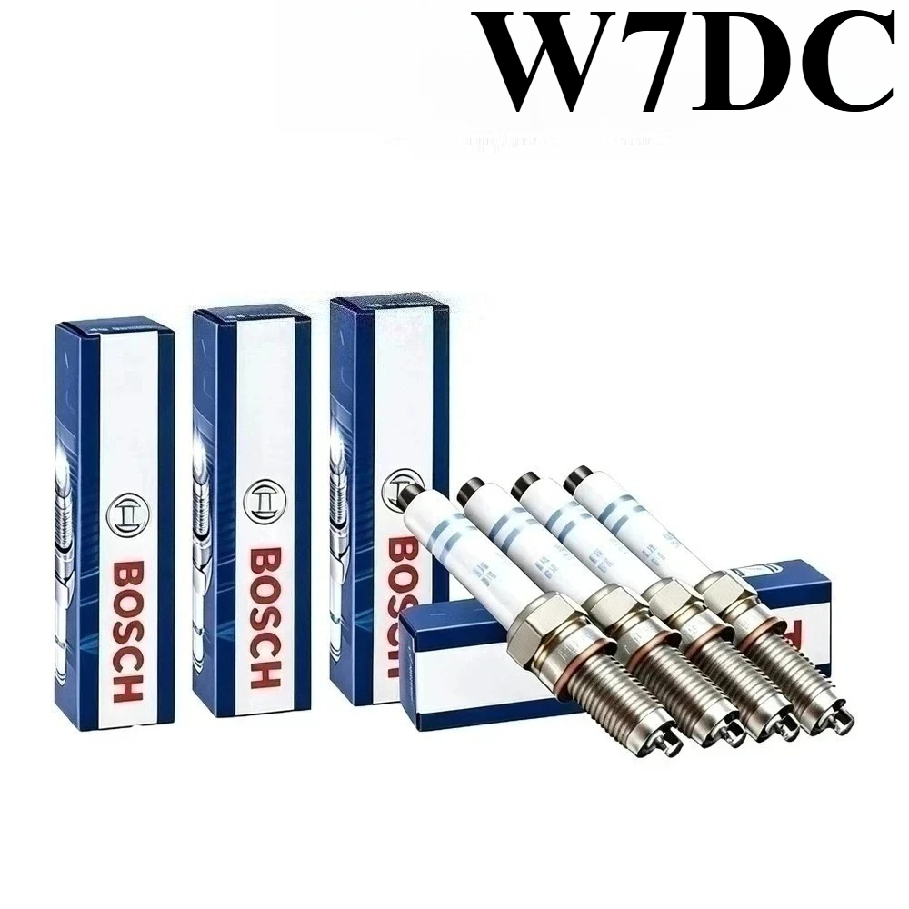 Bosch Spark Plug Copper - شمعة إشعال نحاسية سداسية كبيرة W7DC