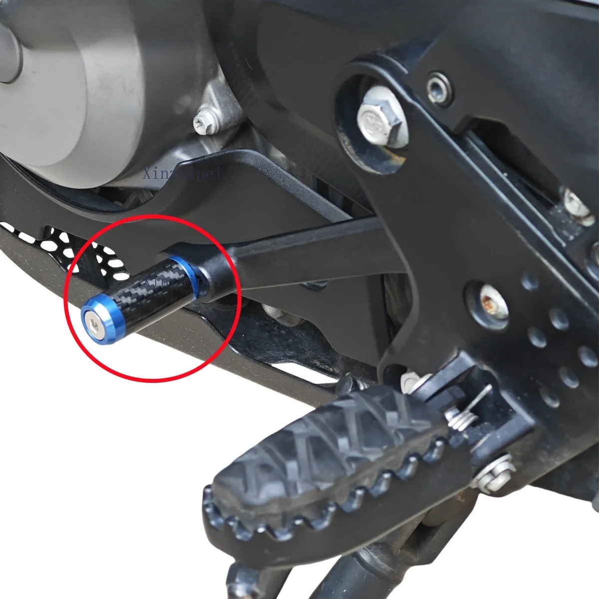 Motorcycle Gear Change - ذراع تبديل السرعة من ألياف الكربون