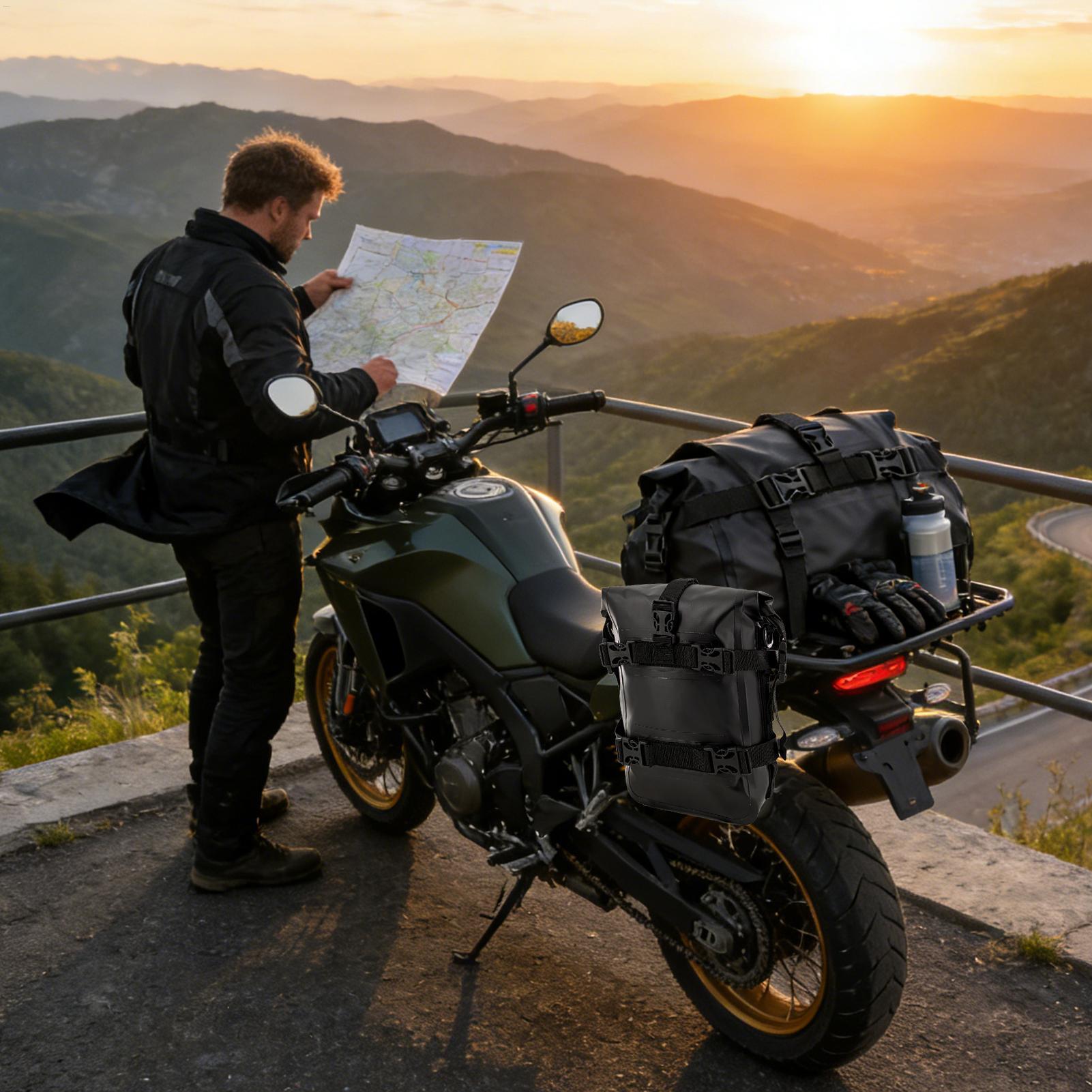 حقيبة موتوكروس مقاومة للعوامل  - مراجعة Motorcycle Gear Urban وسعره