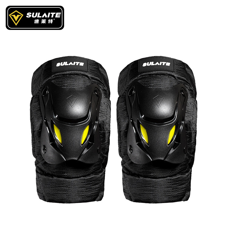 واقيات الركبة والكوع للدراجات  - مراجعة Motorcycle Gear Yellow وسعره