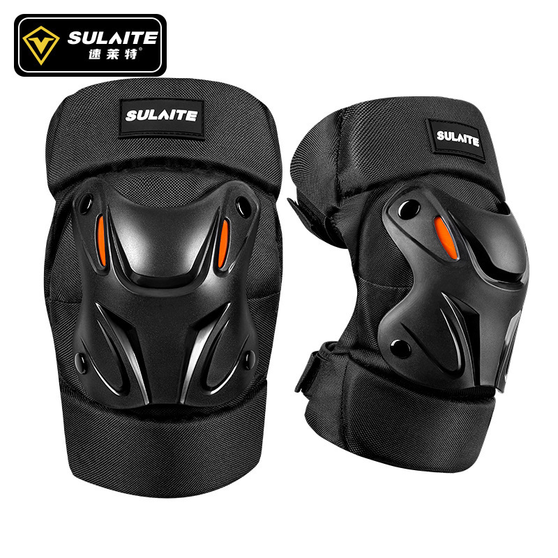 واقيات الركبة والكوع للدراجات  - مراجعة Motorcycle Gear Yellow وسعره