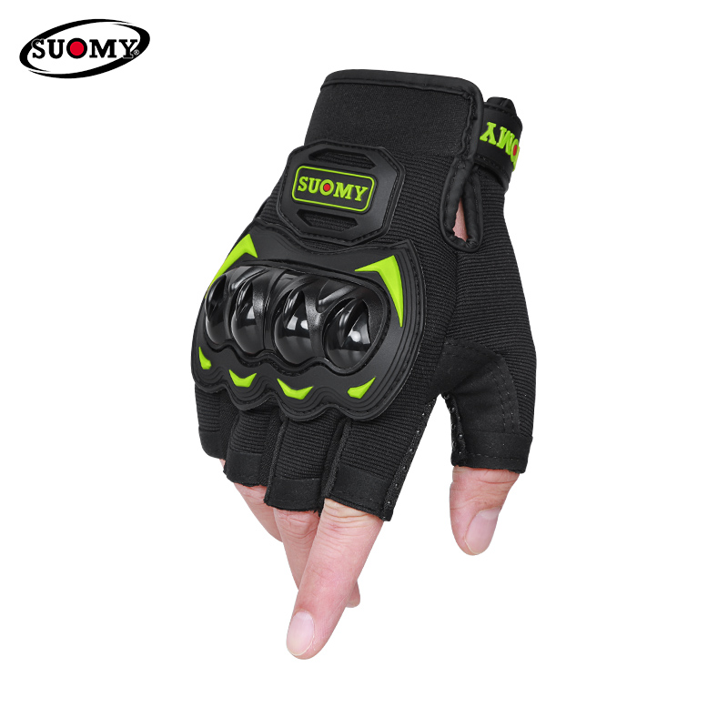 قفازات دراجات نارية صيفية نصف  - مراجعة Motorcycle Gear Urban وسعره