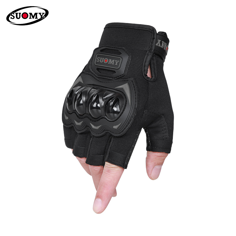 قفازات دراجات نارية صيفية نصف  - مراجعة Motorcycle Gear Urban وسعره
