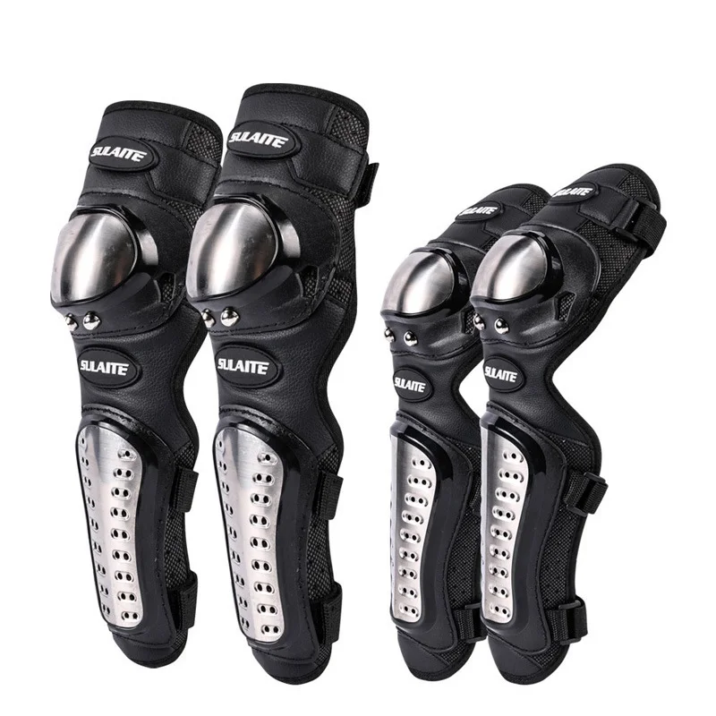 4 قطعة/المجموعة دراجة نارية ني - مراجعة Motorcycle Gear For Sale وسعره