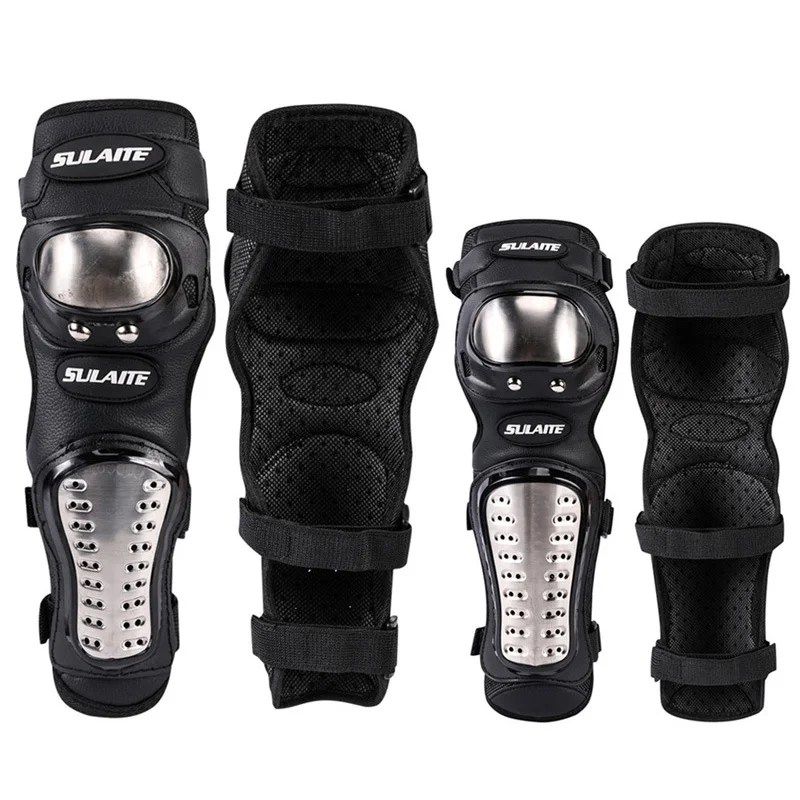 4 قطعة/المجموعة دراجة نارية ني - مراجعة Motorcycle Gear For Sale وسعره