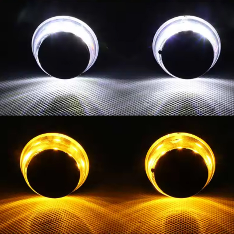 12 فولت LED دراجة نارية المقود - مراجعة Motorcycle Gear Yellow وسعره