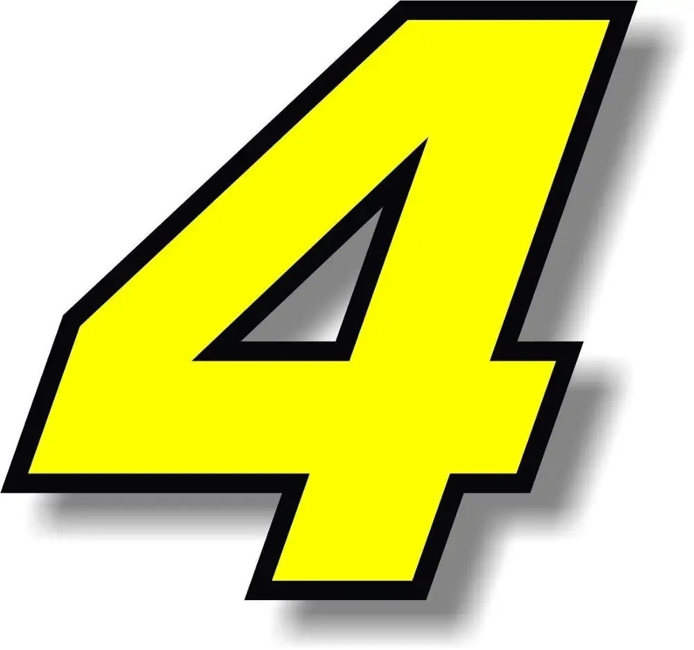 أرقام 0123456789   أصفر مع ملص - مراجعة Motorcycle Gear Yellow وسعره