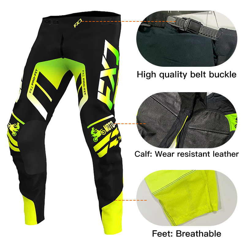 طقم دراجات نارية للطرق الوعرة، - مراجعة Motorcycle Gear Yellow وسعره
