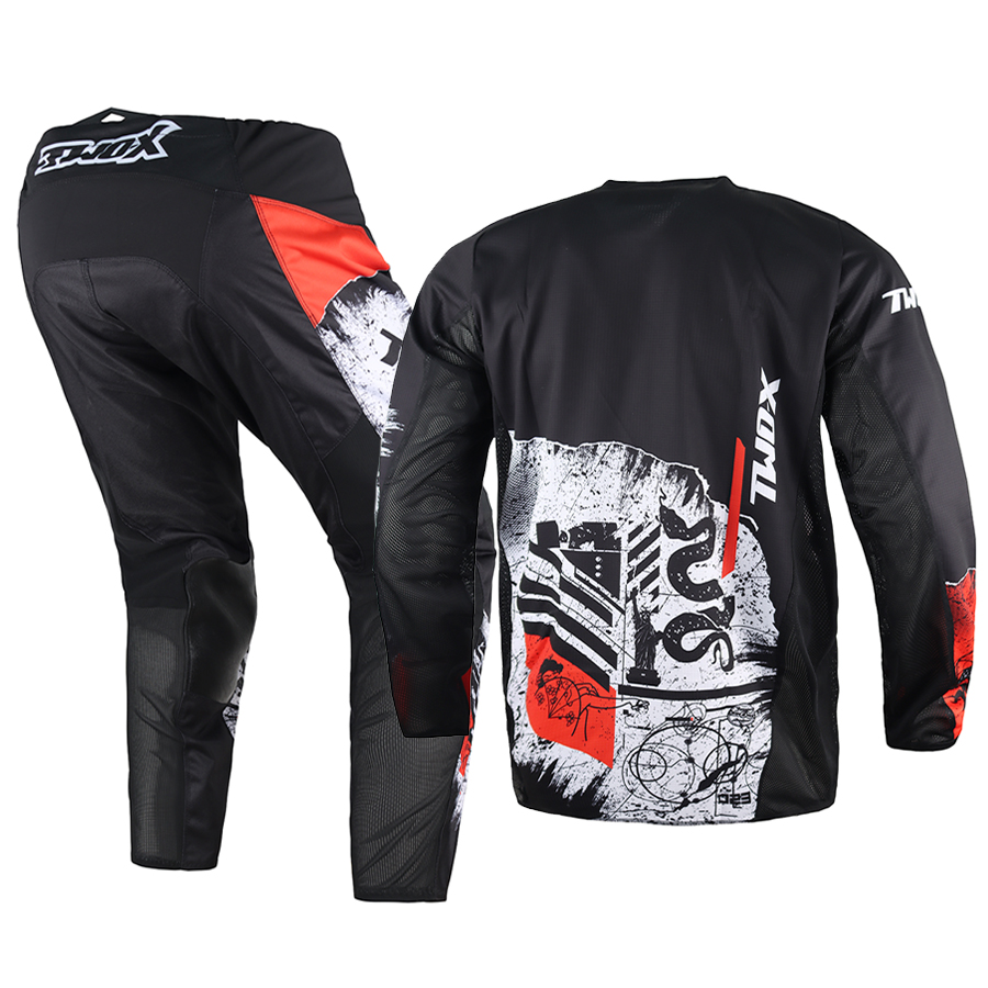 طقم سترة وبنطلون موتوكروس للأط - مراجعة Gear X Motorcycle وسعره