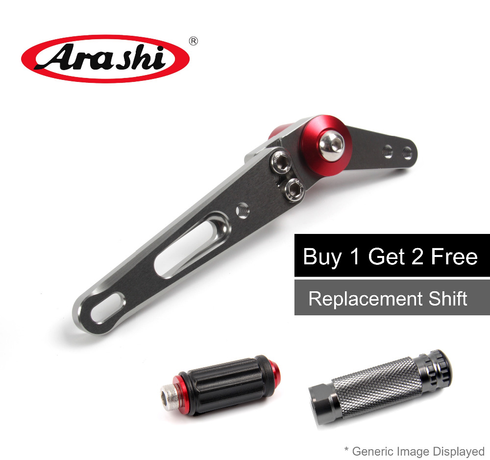 أراشي تعديل ريركسيتس استبدال ا - مراجعة Motorcycle Gear Lever Extender وسعره
