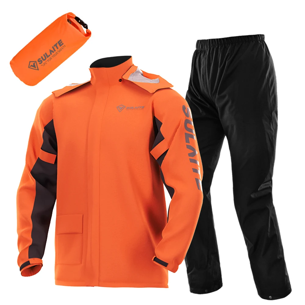 بدلة واقية من المطر للدراجات ا - مراجعة Motorcycle Gear Rain وسعره