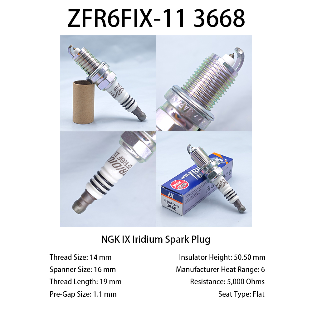 1 قطعة الأصلي NGK IX إيريديوم  - مراجعة Ngk Spark Plug Iridium Ix وسعره