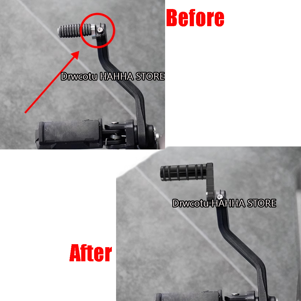 دواسة تمديد ناقل الحركة الأمام - مراجعة Motorcycle Gear Lever Extender وسعره