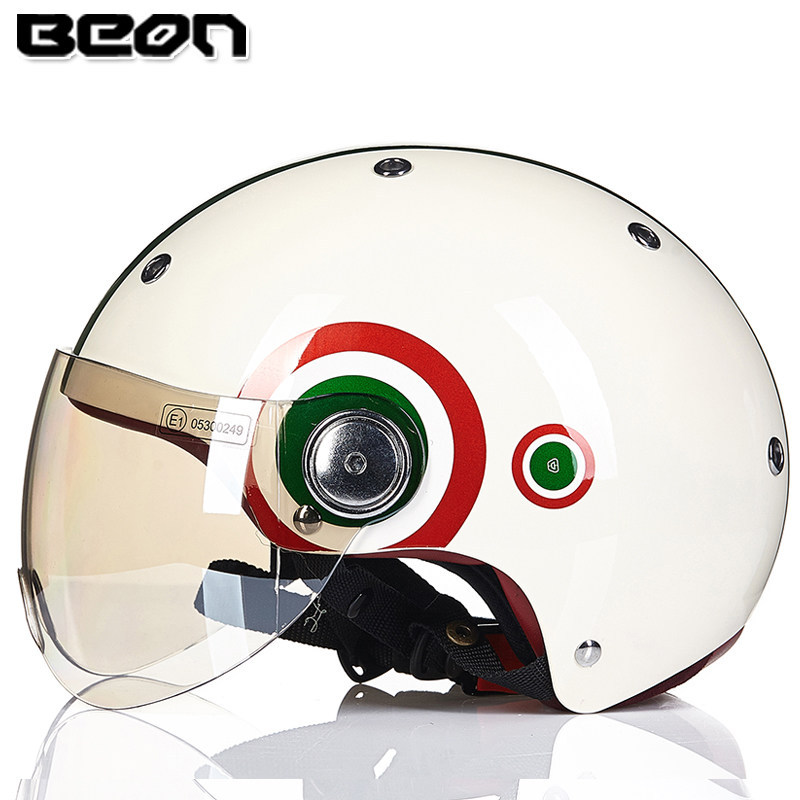 خوذة دراجة نارية BEON B103 مفت - مراجعة Motorcycle Gear Urban وسعره