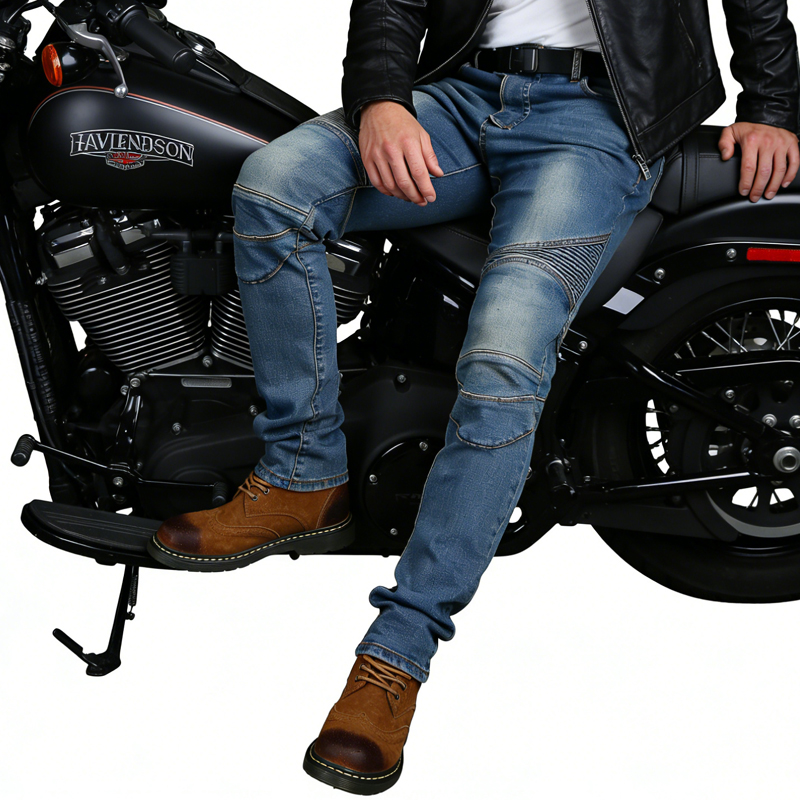 بنطلون جينز للدراجات النارية ل - مراجعة Motorcycle Wearing Gear وسعره